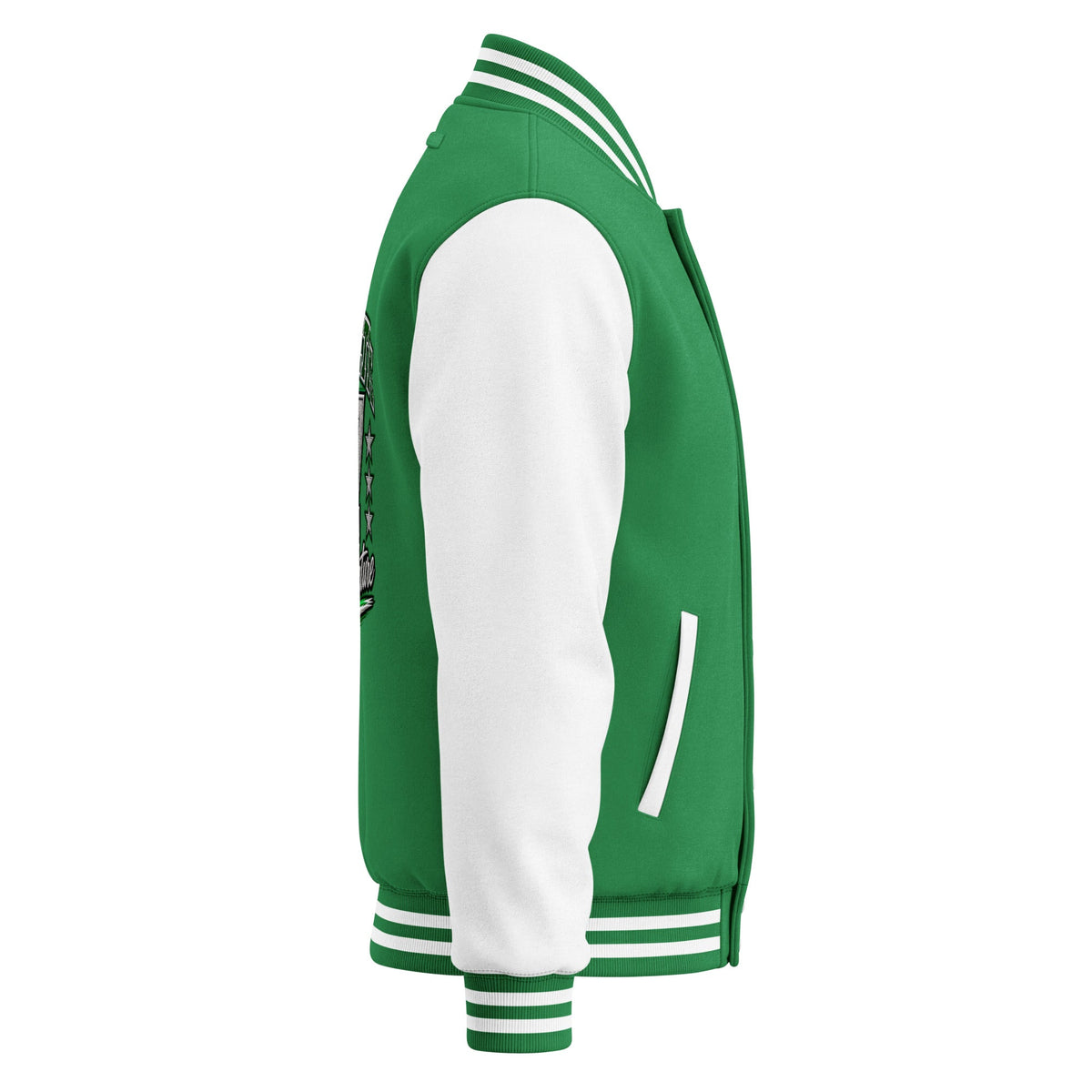 Heavyweight letterman jacket - Boston Pretty & Puff