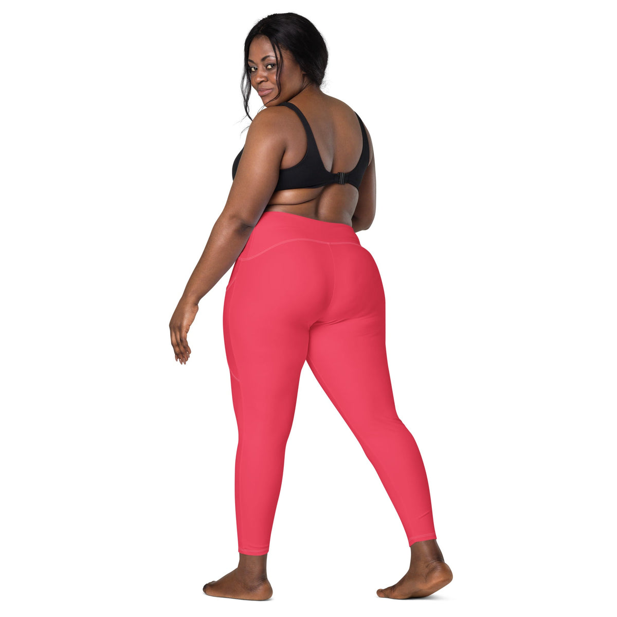 High-Waisted Pocket Leggings for Active Lifestyle | Made with Recycled Materials - Boston Pretty & Puff