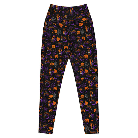 High-Waisted Pocket Leggings for Workouts and Strolls - Boston Pretty & Puff