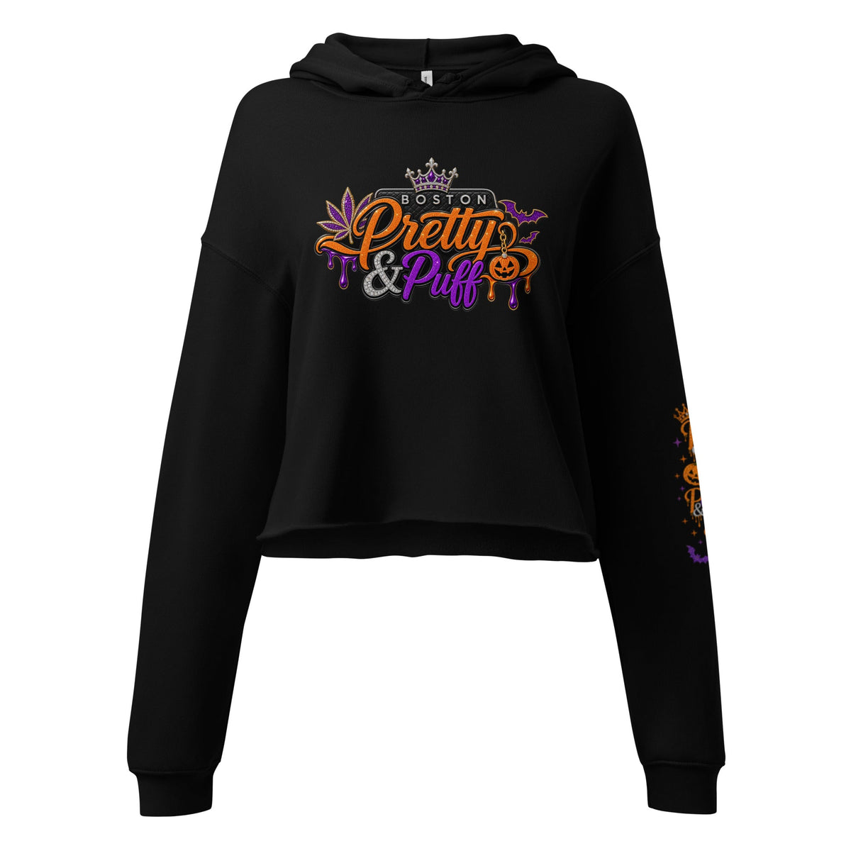 Crop Hoodie - Boston Pretty & Puff