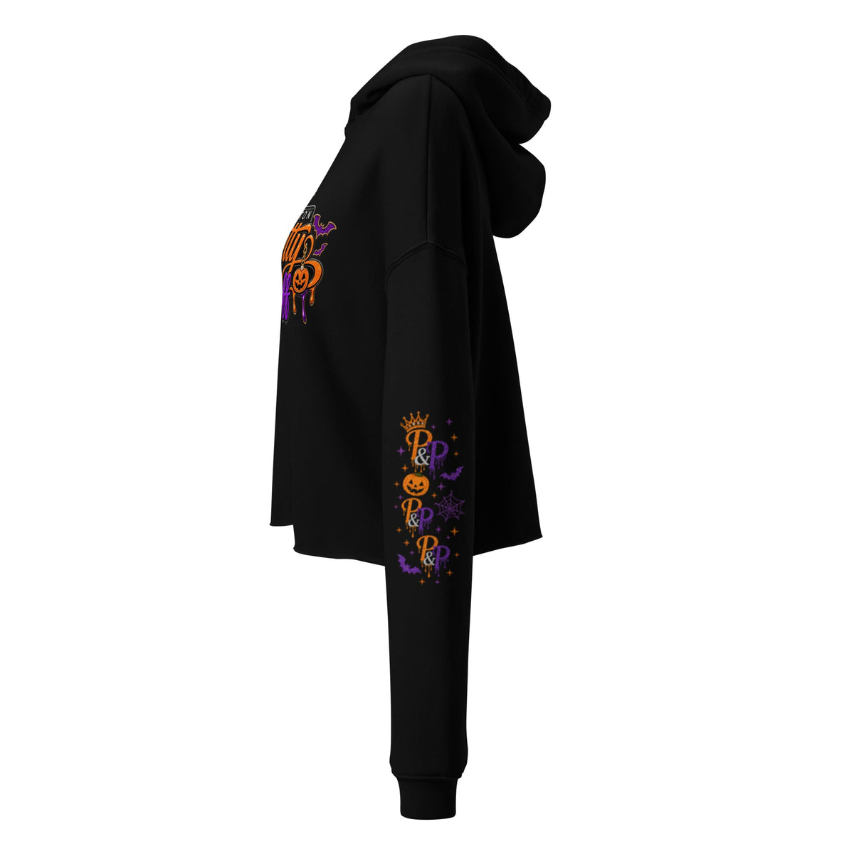 Crop Hoodie - Boston Pretty & Puff