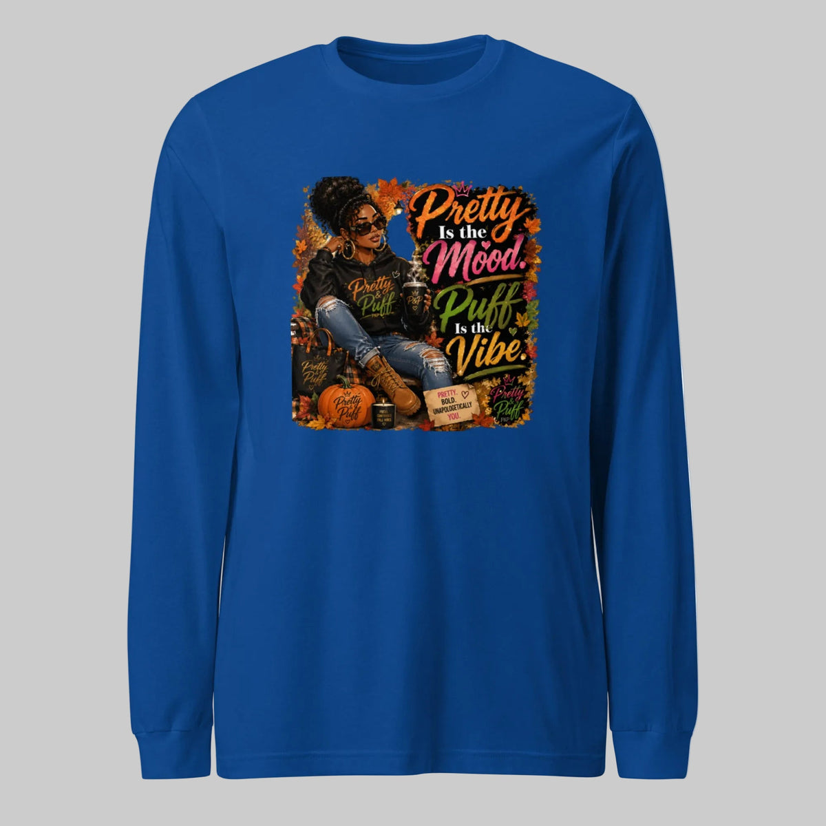 Fall Vibe Long Sleeve - Boston Pretty & Puff