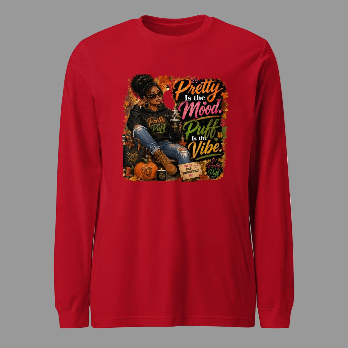 Fall Vibe Long Sleeve - Boston Pretty & Puff