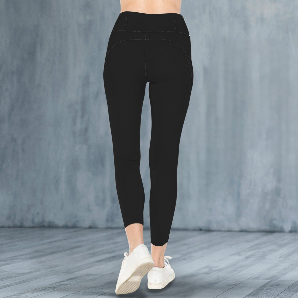 Glow Leggings-Custom Personalized Women's High Waist Pockets Yoga Leggings - Boston Pretty & Puff