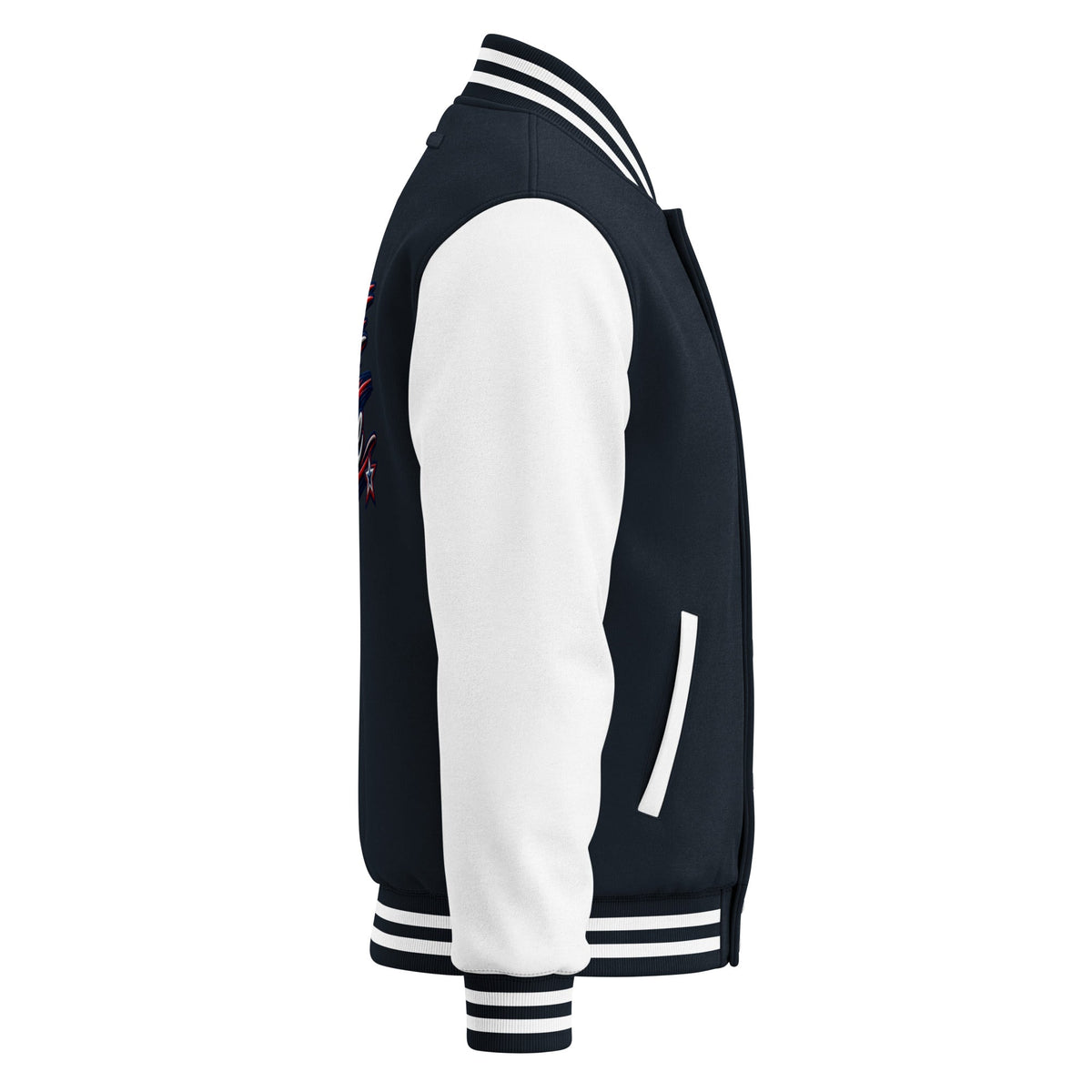 Heavyweight letterman jacket - Boston Pretty & Puff