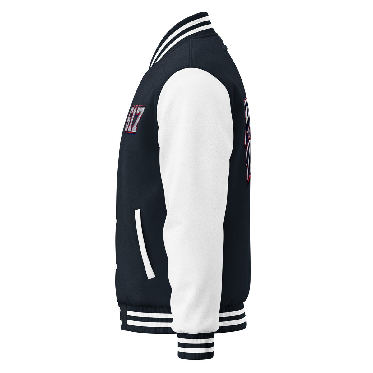 Heavyweight letterman jacket - Boston Pretty & Puff