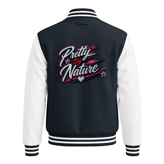 Heavyweight letterman jacket - Boston Pretty & Puff