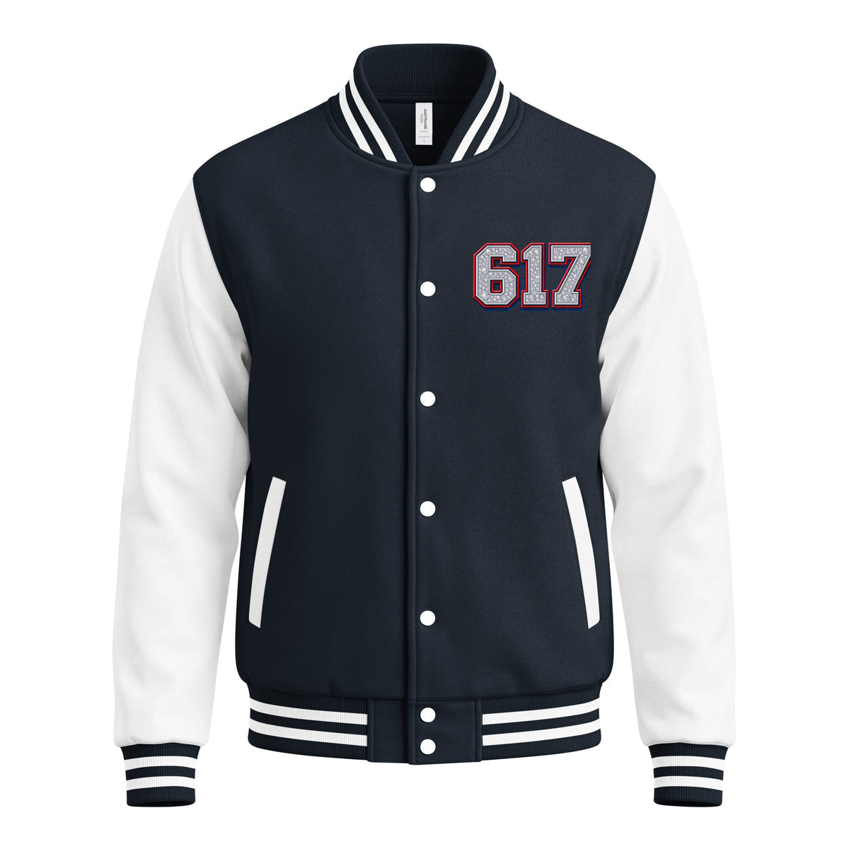 Heavyweight letterman jacket - Boston Pretty & Puff
