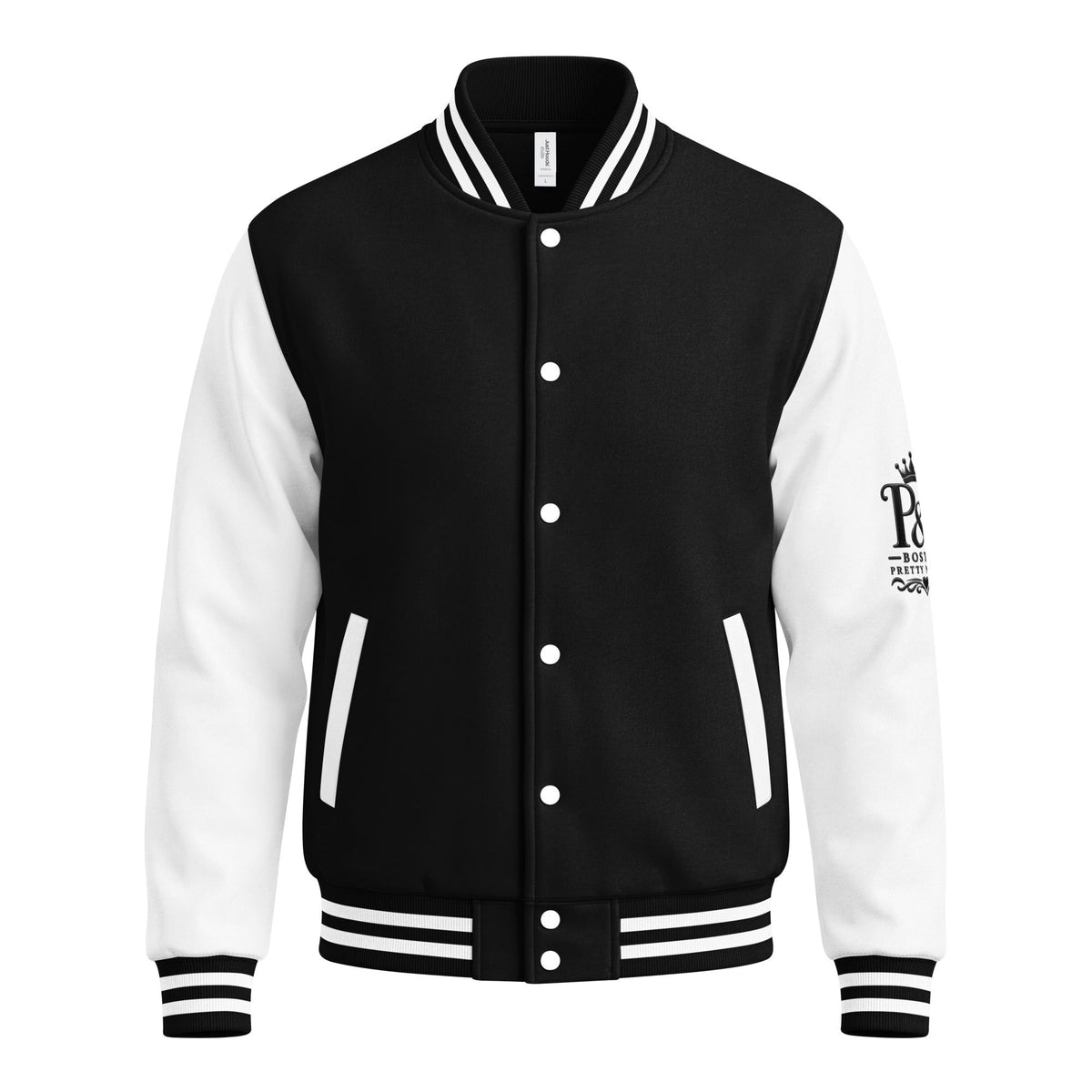Heavyweight letterman jacket - Boston Pretty & Puff