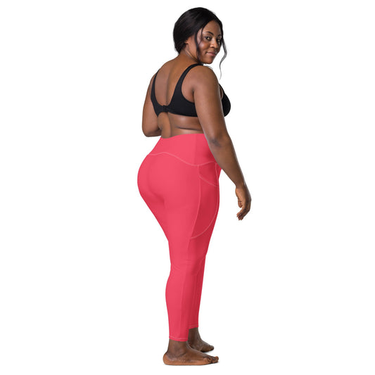 High-Waisted Pocket Leggings for Active Lifestyle | Made with Recycled Materials - Boston Pretty & Puff