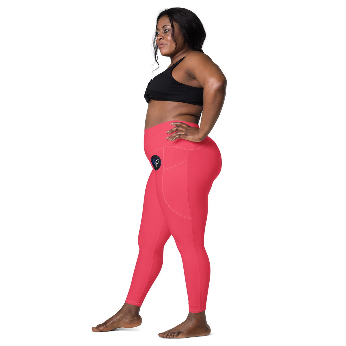 High-Waisted Pocket Leggings for Active Lifestyle | Made with Recycled Materials - Boston Pretty & Puff