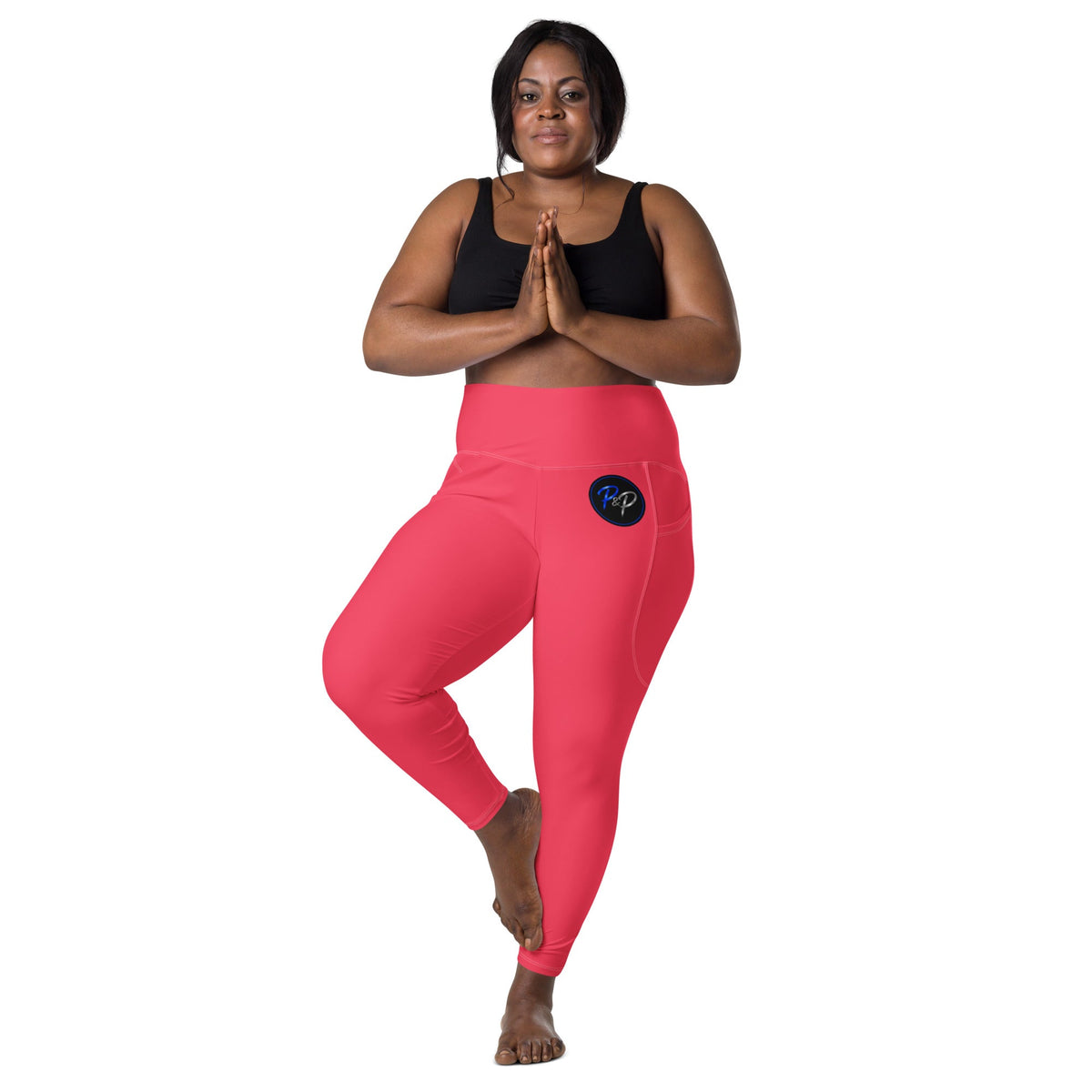 High-Waisted Pocket Leggings for Active Lifestyle | Made with Recycled Materials - Boston Pretty & Puff
