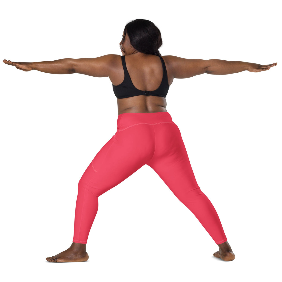 High-Waisted Pocket Leggings for Active Lifestyle | Made with Recycled Materials - Boston Pretty & Puff