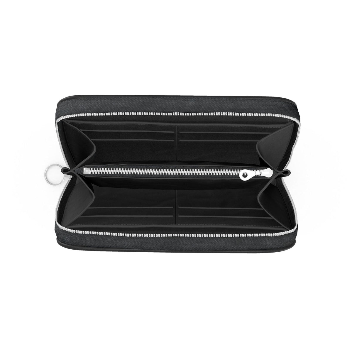 Leather Zip Wallet - Boston Pretty & Puff