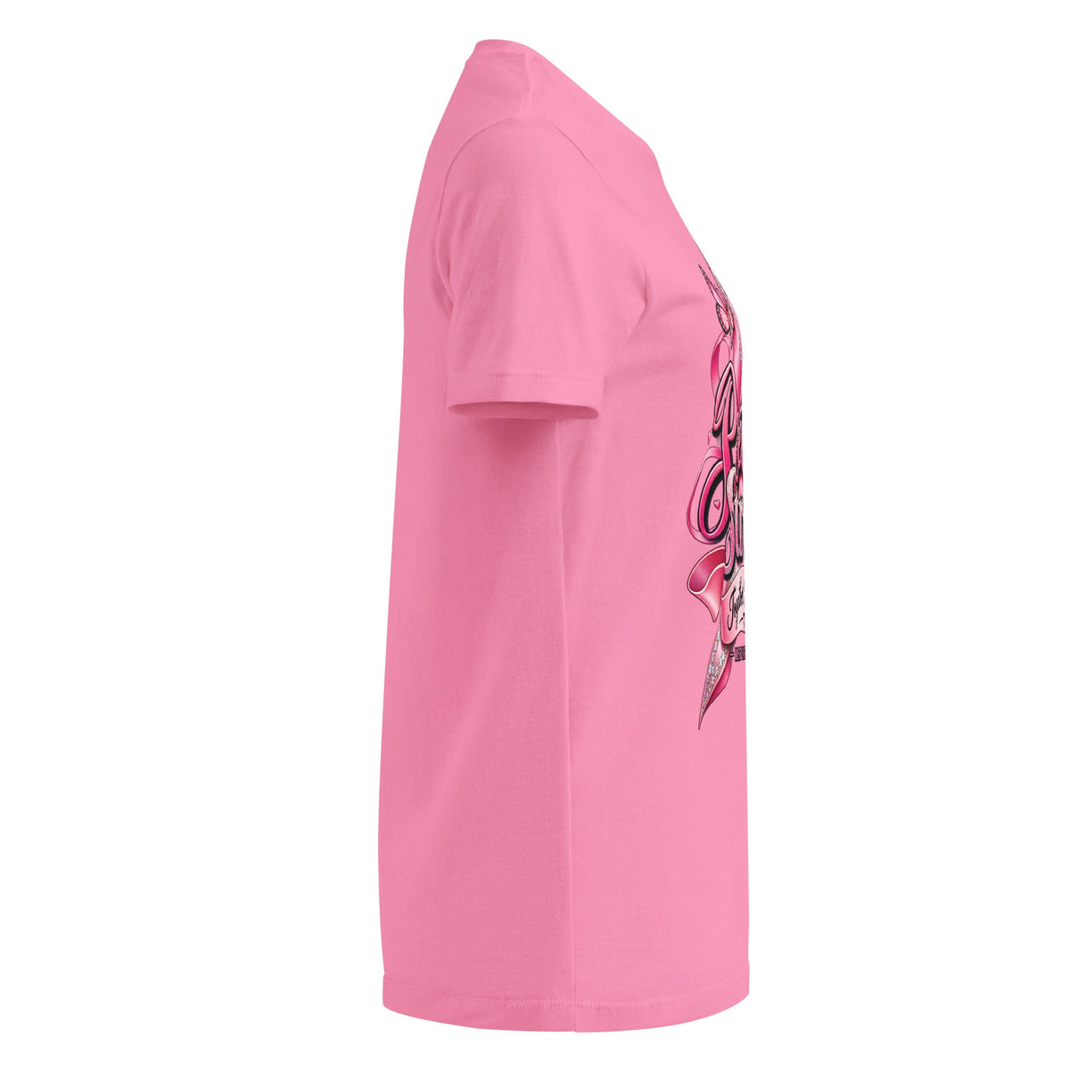 Pretty Strong Breast Cancer t-shirt - Boston Pretty & Puff