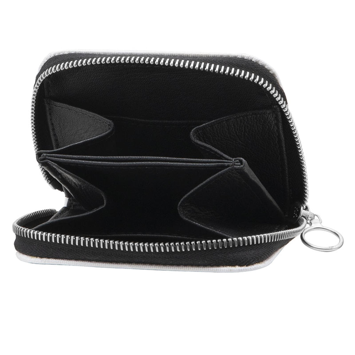 Small Leather Zip Purse - Boston Pretty & Puff