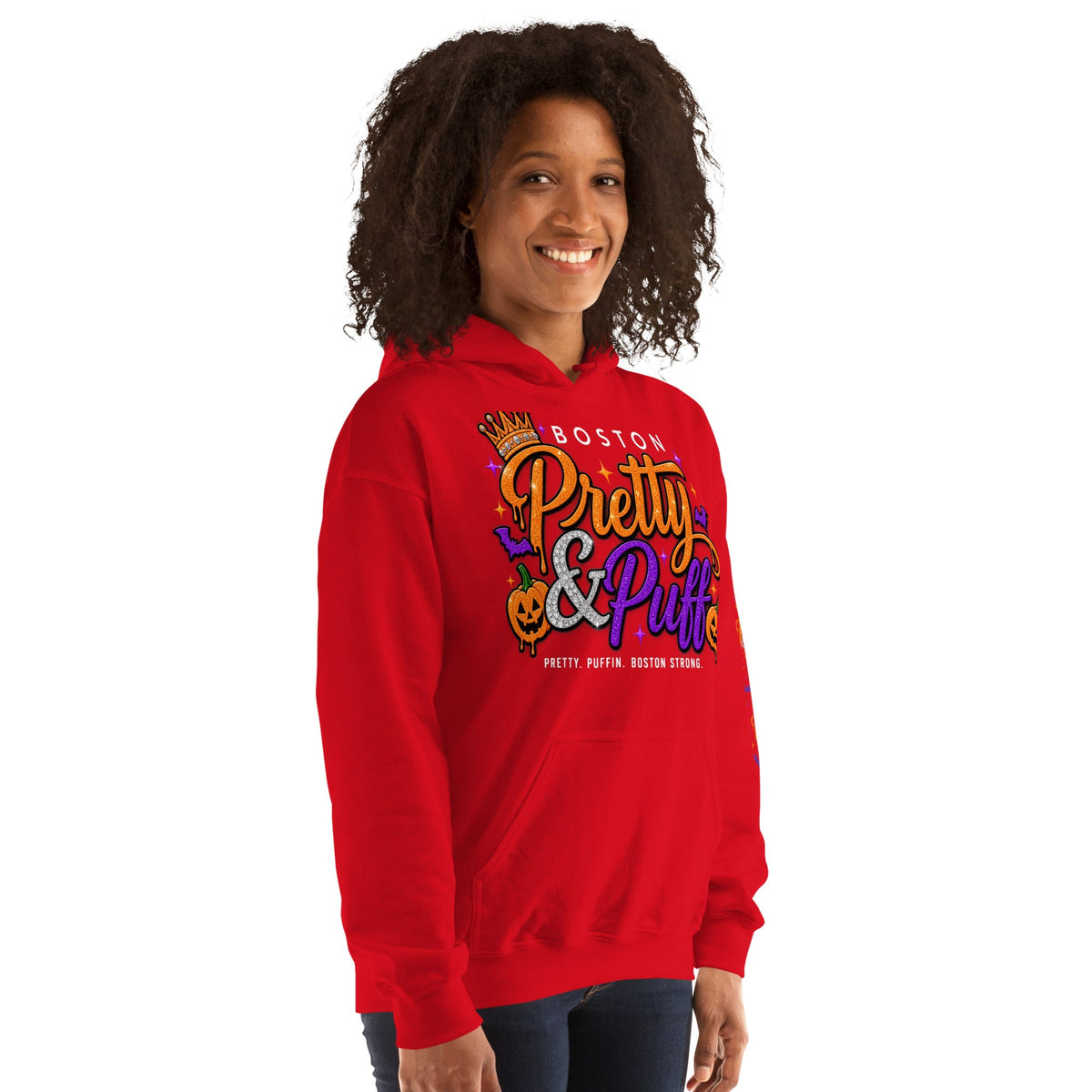 Soft & Stylish Hoodie for Cool Evenings - Cozy & Comfy Pullover with Double-lined Hood - Boston Pretty & Puff