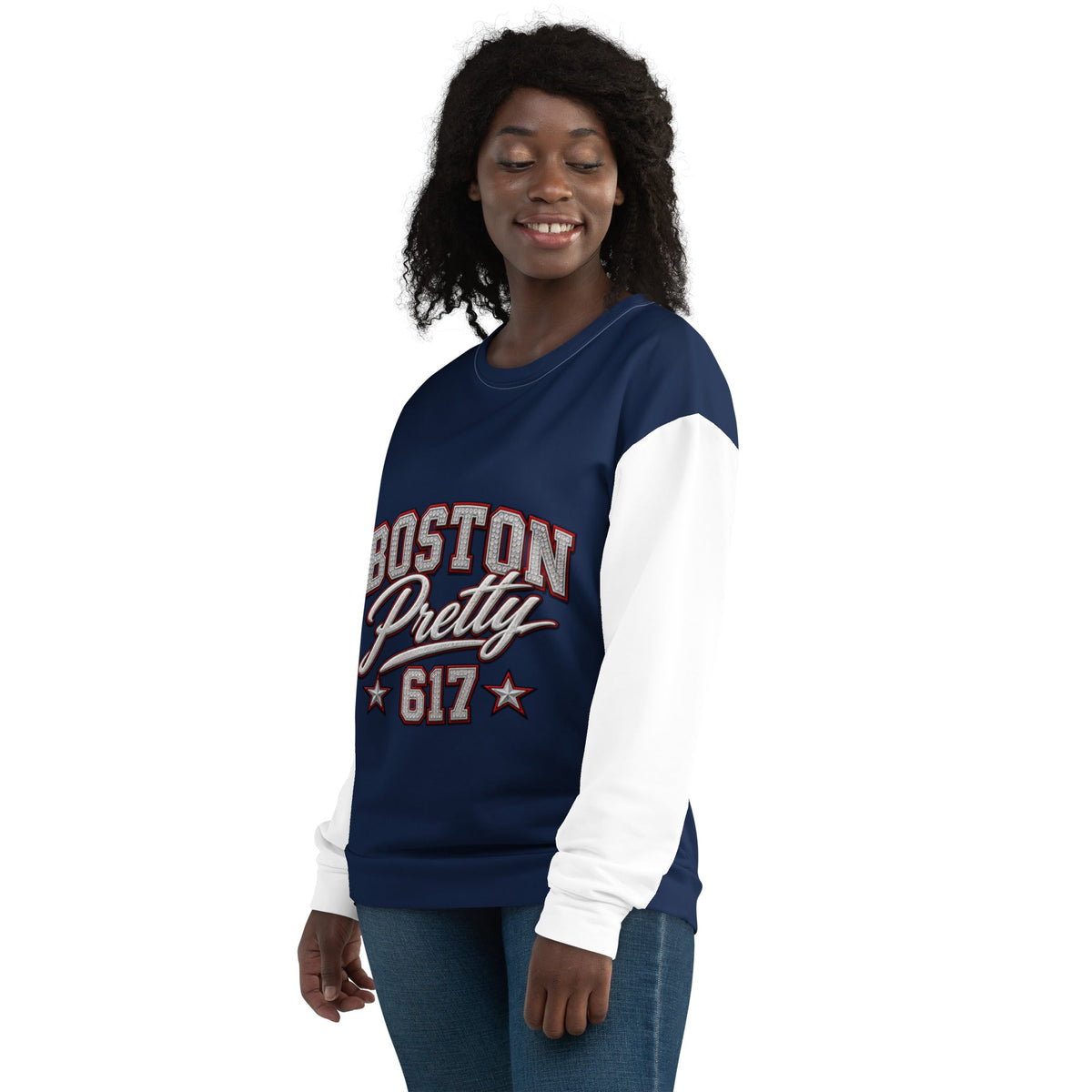 Unisex Sweatshirt - Boston Pretty & Puff